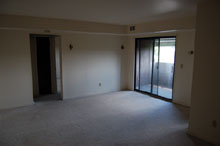 view of apartment living room